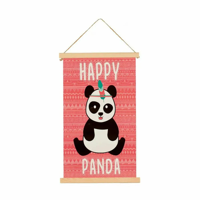 Wall Decoration Gift Decor Panda bear 1 x 54 x 33 cm (24 Units) - Декорация и Осветление<<<Дом