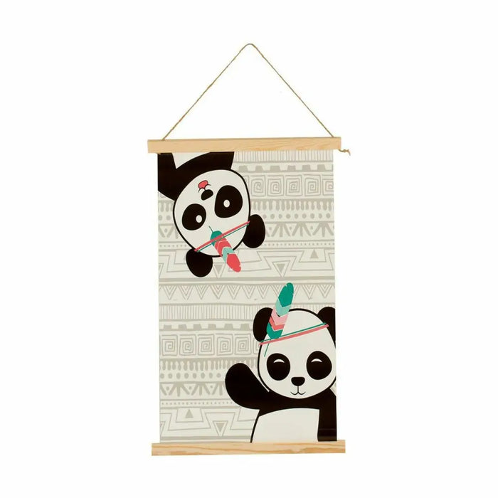 Wall Decoration Gift Decor Panda bear 1 x 54 x 33 cm (24 Units) - Декорация и Осветление<<<Дом