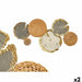 Wall Decoration Gift Decor White Brown Grey Metal 89,5 x 5,1 x 48,3 cm (2 Units) - Декорация и Осветление<<<Дом