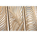 Wall Decoration Home ESPRIT Golden Leaf of a plant 72 x 1,5 x 68 cm - Други артикули за декорация<<<Декорация и