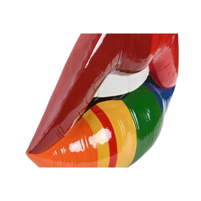 Wall Decoration Home ESPRIT Multicolour Lips Urban 49,5 X 6,5 X 31,5 CM - Декорация и Осветление<<<Дом