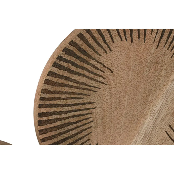 Wall Decoration Home ESPRIT Natural Modern Circles 84 X 4,5 X 56 CM - Декорация и Осветление<<<Дом