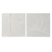Wall Decoration Home ESPRIT White Modern 80 x 4 x 80 cm (2 Units) - Декорация и Осветление<<<Дом
