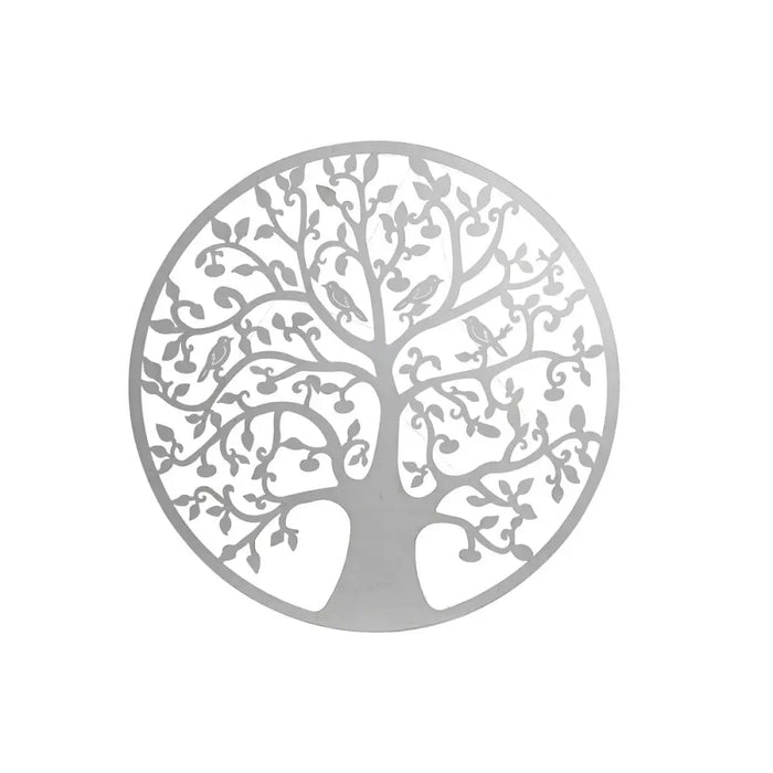 Wall Decoration Home ESPRIT White Tree Shabby Chic 99 x 2 x 99 cm - Декорация и Осветление<<<Дом