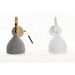 Wall Lamp DKD Home Decor 14 x 27 x 26 cm Metal Cement Dark grey 220 V 50 W Modern (2 Units) - Декорация и