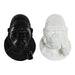 Wall Lamp DKD Home Decor 23 x 19 x 32 cm Black White Resin 220 V 50 W Gorilla Modern (2 Units) - Декорация и