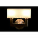 Wall Lamp DKD Home Decor Silver Metal Polyester White 220 V 40 W (25 x 14 x 24 cm) - Декорация и Осветление<<<Дом