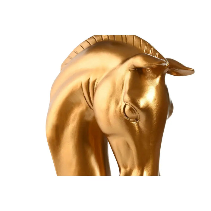 Wall Lamp Home ESPRIT Black Golden Horse 220 V 18 x 21,5 x 50,5 cm (2 Units) - Декорация и Осветление<<<Дом
