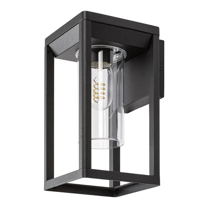 WALL LIGHT EXTERIOR E27 IP54 BLACK RABALUX ZERNEST - Градински фенери<<<Външно