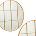 Wall mirror Circular Golden Metal (100 x 2,5 x 100 cm) - Декорация и Осветление<<<Дом