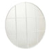 Wall mirror Circular Metal White (100 x 2,5 x 100 cm) - Декорация и Осветление<<<Дом