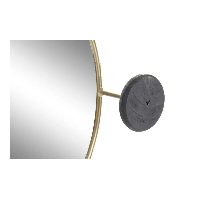 Wall mirror DKD Home Decor Black Golden 44 x 7 x 25 cm - Декорация и Осветление<<<Дом