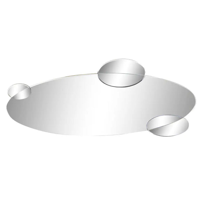 Wall mirror DKD Home Decor Black Modern Circles 120 x 2 x 49 cm - Декорация и Осветление<<<Дом
