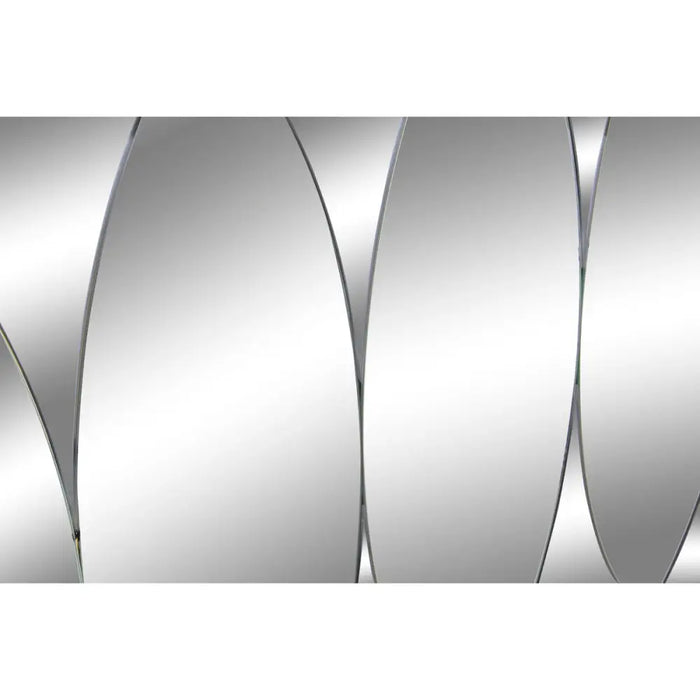 Wall mirror DKD Home Decor Black Modern Circles 120 x 2 x 80 cm - Декорация и Осветление<<<Дом