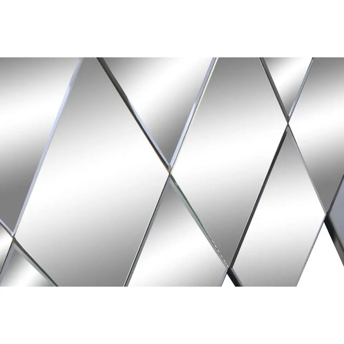 Wall mirror DKD Home Decor Black Modern Rhombus 120 x 2 x 80 cm - Декорация и Осветление<<<Дом