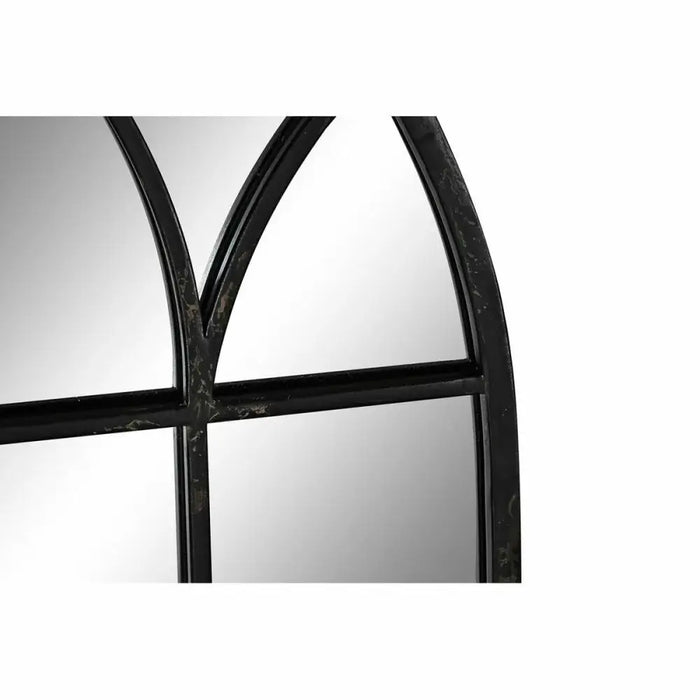 Wall mirror DKD Home Decor Black Window 36 x 2 x 65 cm (65 Pieces) - Декорация и Осветление<<<Дом
