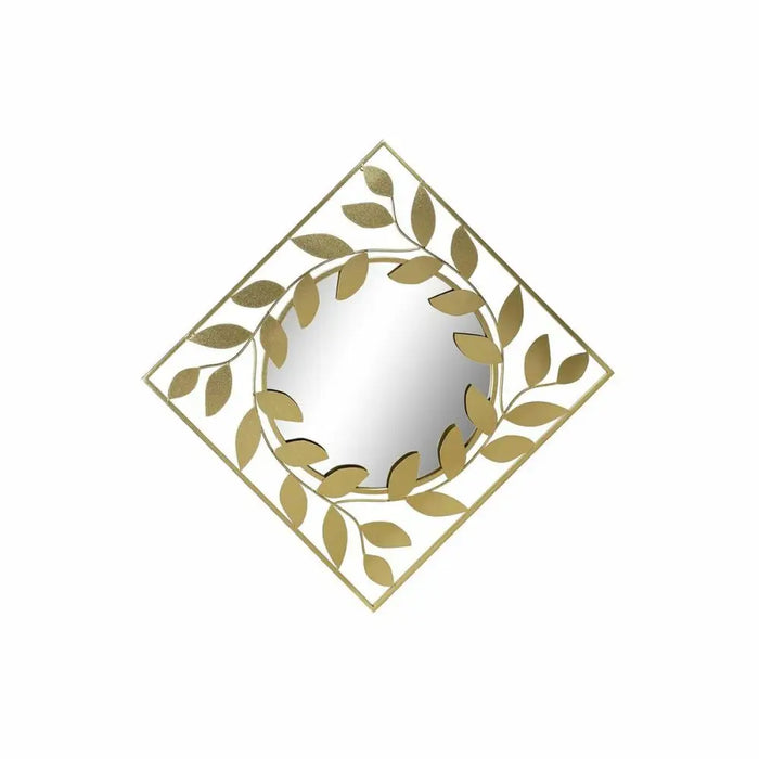 Wall mirror DKD Home Decor Golden Laurel 120 x 2,5 x 120 cm (120 Pieces) - Декорация и Осветление<<<Дом