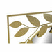 Wall mirror DKD Home Decor Golden Laurel 120 x 2,5 x 120 cm (120 Pieces) - Декорация и Осветление<<<Дом
