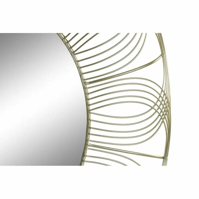 Wall mirror DKD Home Decor Golden Modern 60 x 4 x 60 cm - Декорация и Осветление<<<Дом