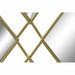 Wall mirror DKD Home Decor Golden Rhombus 63 x 2 x 90 cm - Декорация и Осветление<<<Дом