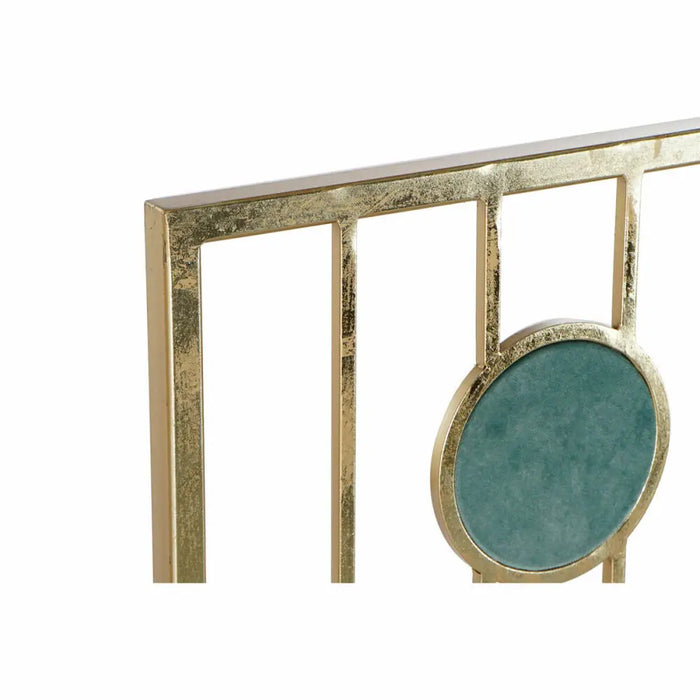Wall mirror DKD Home Decor Green Grey Pink Golden Circles Sixties 100 x 2 x 100 cm (100 Units) - Декорация и
