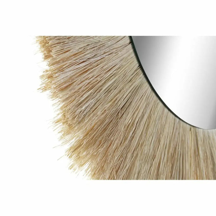 Wall mirror DKD Home Decor Natural Fringe Bali 70 x 3 x 58 cm (58 Pieces) - Декорация и Осветление<<<Дом