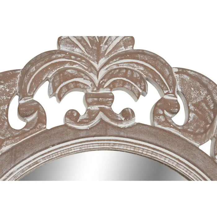 Wall mirror DKD Home Decor Natural Indian Man 60 x 2,5 x 152 cm - Декорация и Осветление<<<Дом