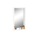 Wall mirror DKD Home Decor White Houses Urban 36 x 4 x 60 cm - Декорация и Осветление<<<Дом