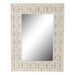 Wall mirror DKD Home Decor White Indian Man Stripped 93,5 x 4,7 x 120,3 cm - Декорация и Осветление<<<Дом