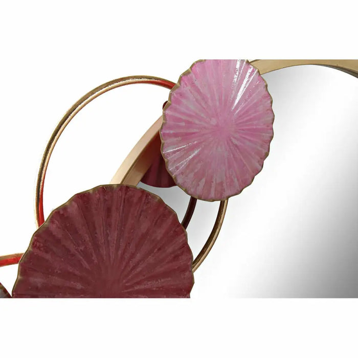 Wall mirror DKD Home Decor White Pink Golden Modern Circles 116 x 8 x 71 cm - Декорация и Осветление<<<Дом