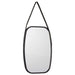 Wall mirror Gift Decor Black 43 x 65 x 3 cm Rectangular (4 Units) - Декорация и Осветление<<<Дом