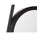 Wall mirror Gift Decor Black 43 x 65 x 3 cm Rectangular (4 Units) - Декорация и Осветление<<<Дом