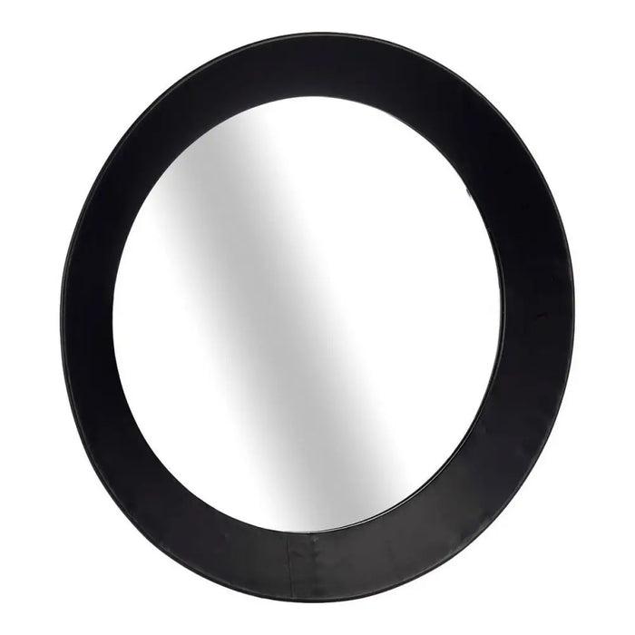 Wall mirror Gift Decor Black 80 x 7,5 x 80 cm Circle (80 Pieces) - Декорация и Осветление<<<Дом