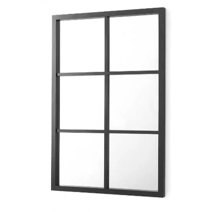 Wall mirror Gift Decor Black Squares 70 x 47 x 2 cm (6 Units) - Декорация и Осветление<<<Дом