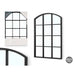 Wall mirror Gift Decor Black Window 50,5 X 2,5 X 76 cm (4 Units) - Огледала<<<Декорация и Осветление<<<Дом