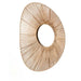 Wall mirror Gift Decor Natural Oval 55 x 14 x 48 cm (4 Units) - Декорация и Осветление<<<Дом