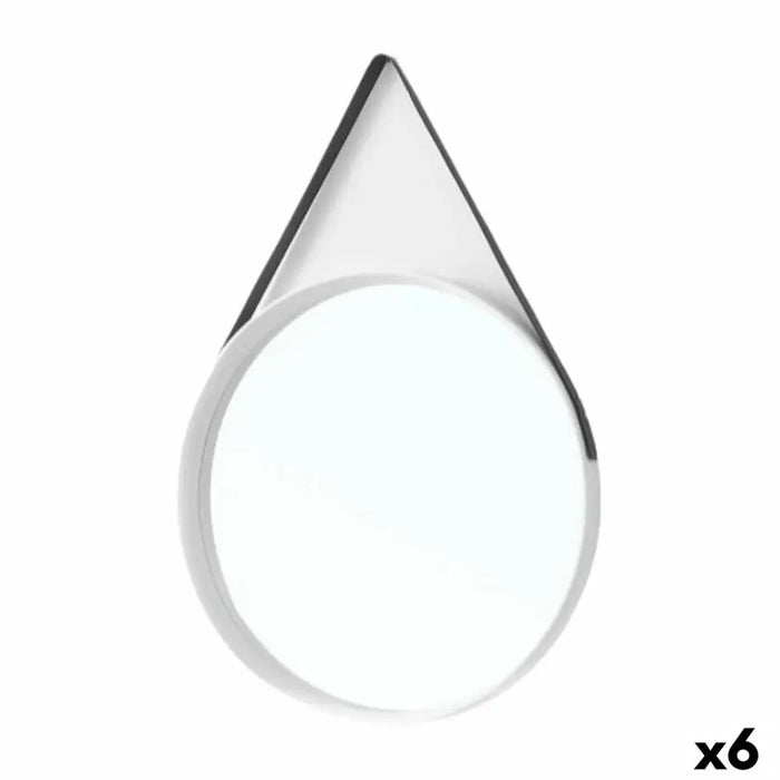 Wall mirror Gift Decor White 51 x 4,5 x 76 cm (6 Units) - Декорация и Осветление<<<Дом