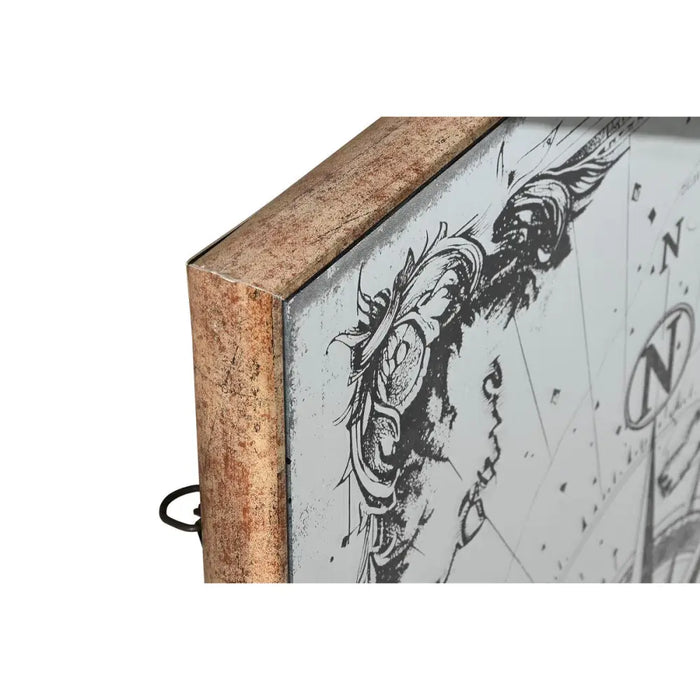 Wall mirror Home ESPRIT Black Golden Vintage 60 x 4 x 90 cm - Декорация и Осветление<<<Дом