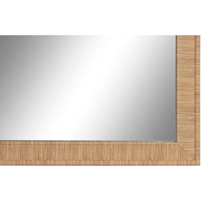 Wall mirror Home ESPRIT Brown Natural Scandi 93,5 X 2,5 X 134 cm (2 Units) - Декорация и Осветление<<<Дом