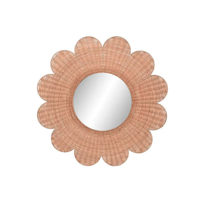 Wall mirror Home ESPRIT Brown Natural Tropical 98 x 1 x 98 cm - Декорация и Осветление<<<Дом