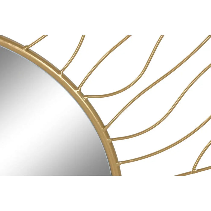 Wall mirror Home ESPRIT Golden 70 x 2 x 70 cm - Декорация и Осветление<<<Дом Градина<<<BigBuy&&&Огледала<<<Декорация и