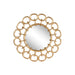 Wall mirror Home ESPRIT Golden 95 x 5 x 95 cm - Декорация и Осветление<<<Дом Градина<<<BigBuy&&&Огледала<<<Декорация и