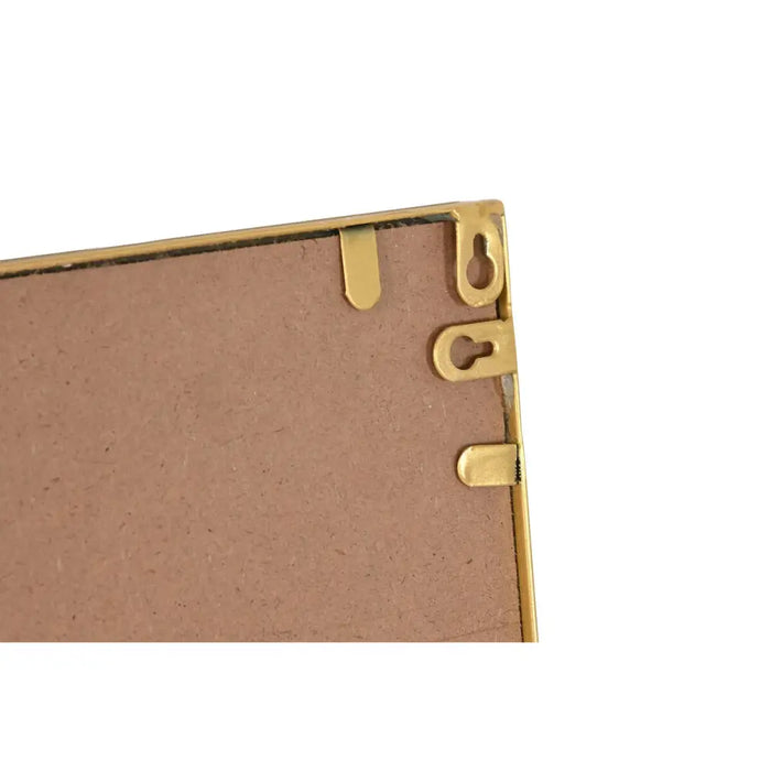 Wall mirror Home ESPRIT Golden Window 122 x 1 x 122 cm - Декорация и Осветление<<<Дом