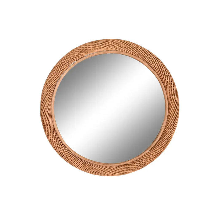 Wall mirror Home ESPRIT Light brown Natural Urban 72 x 7 x 72 cm - Декорация и Осветление<<<Дом