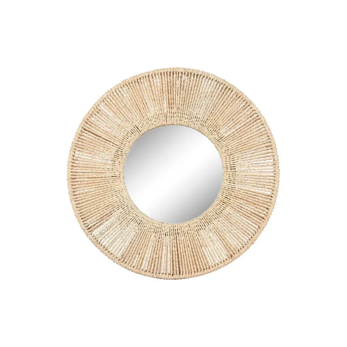 Wall mirror Home ESPRIT Natural Cottage 73 x 7 x 73 cm - Декорация и Осветление<<<Дом