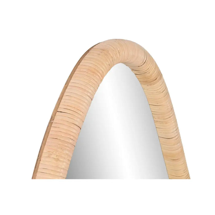 Wall mirror Home ESPRIT Natural Crystal Rattan Scandi 53 x 4 x 125 cm - Декорация и Осветление<<<Дом