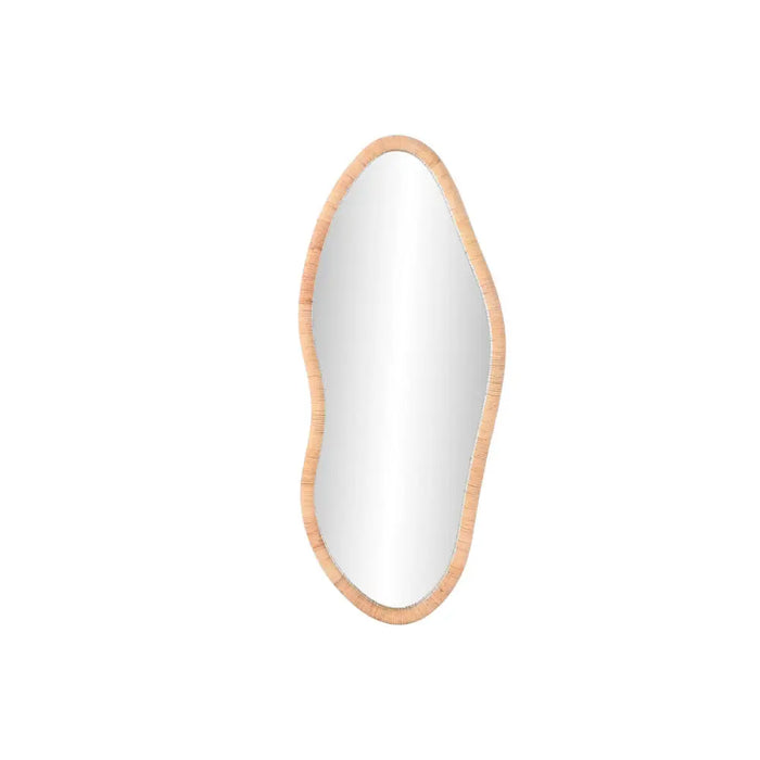 Wall mirror Home ESPRIT Natural Crystal Rattan Scandi 53 x 4 x 125 cm - Декорация и Осветление<<<Дом