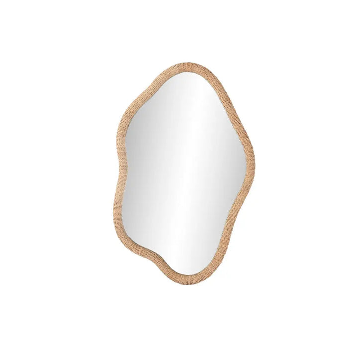 Wall mirror Home ESPRIT Natural Crystal Rattan Scandi 63,5 x 4,5 x 101 cm - Декорация и Осветление<<<Дом
