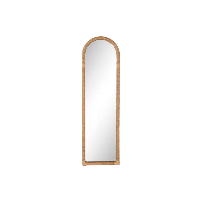 Wall mirror Home ESPRIT Natural Scandi 48,5 x 4,5 x 170 cm - Декорация и Осветление<<<Дом