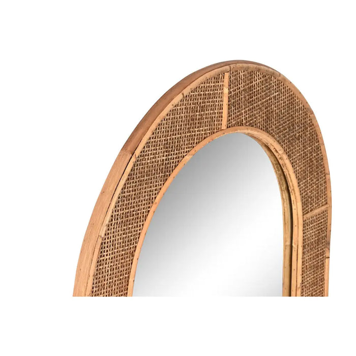 Wall mirror Home ESPRIT Natural Scandi 60 x 2 x 94,5 cm - Декорация и Осветление<<<Дом